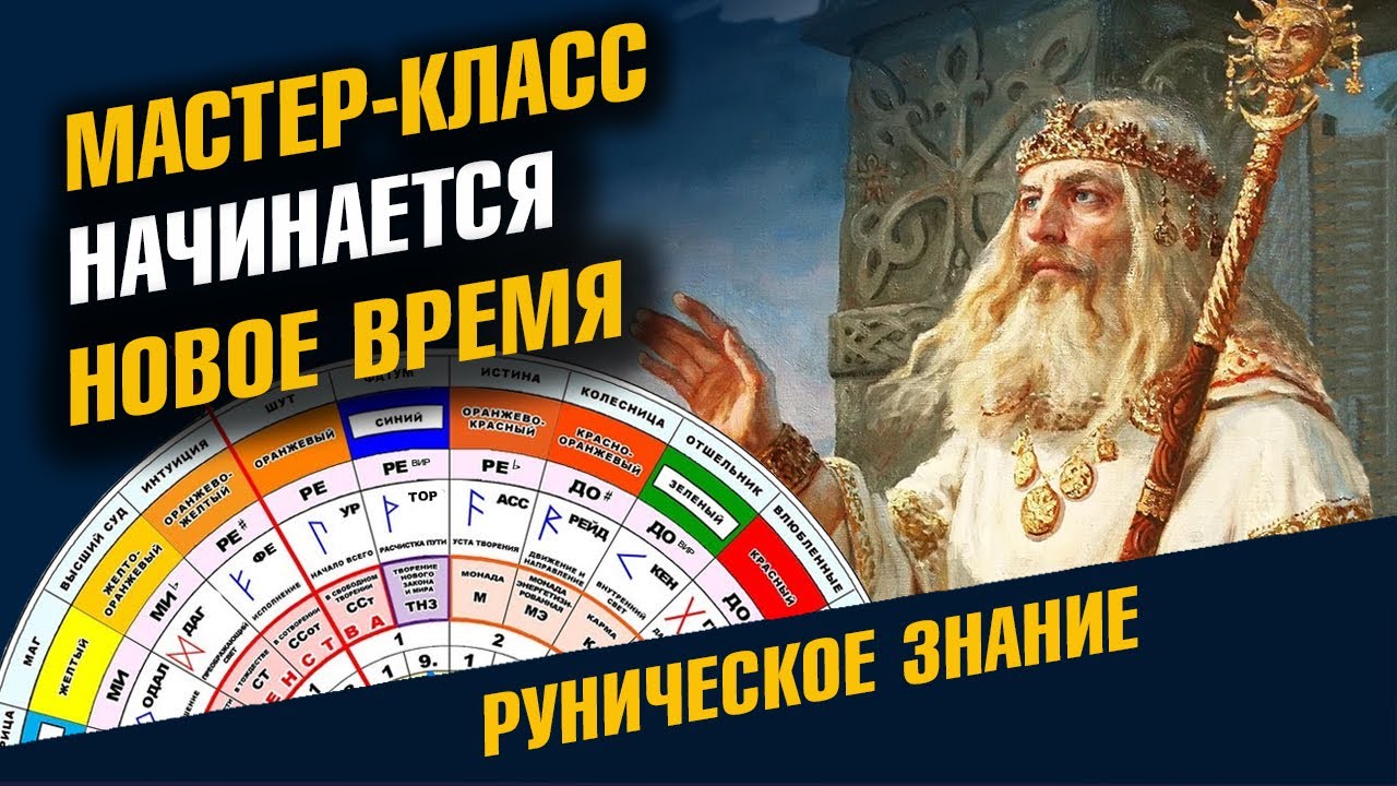 Мастер-класс Сила Рун. Тайное Знание Открывается. НАБОР В ЗИМНЮЮ группу  20 Января 2026