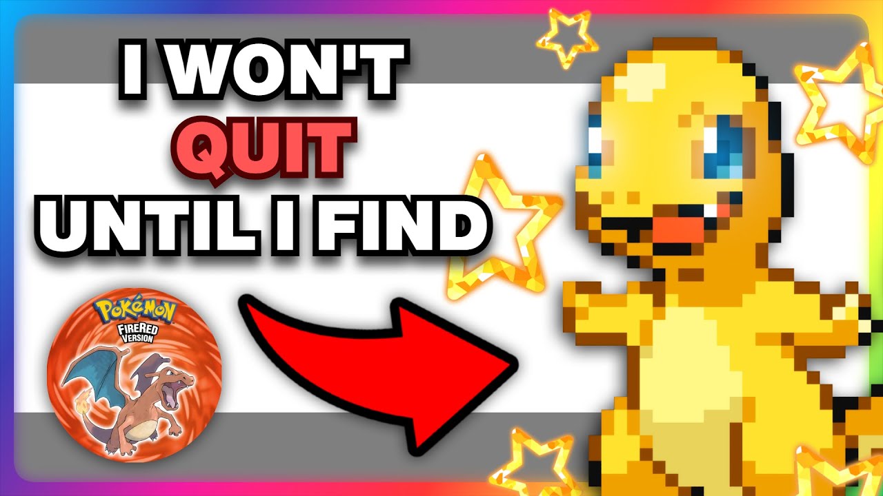 ✨NOT LEAVING until I get this SHINY CHARMANDER in FireRed!✨ Shiny Only [Day 3]