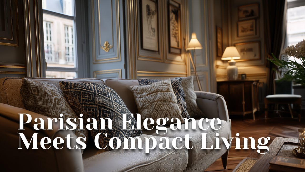 Parisian Elegance Meets Compact Living | Stunning French Small Home Inspiration