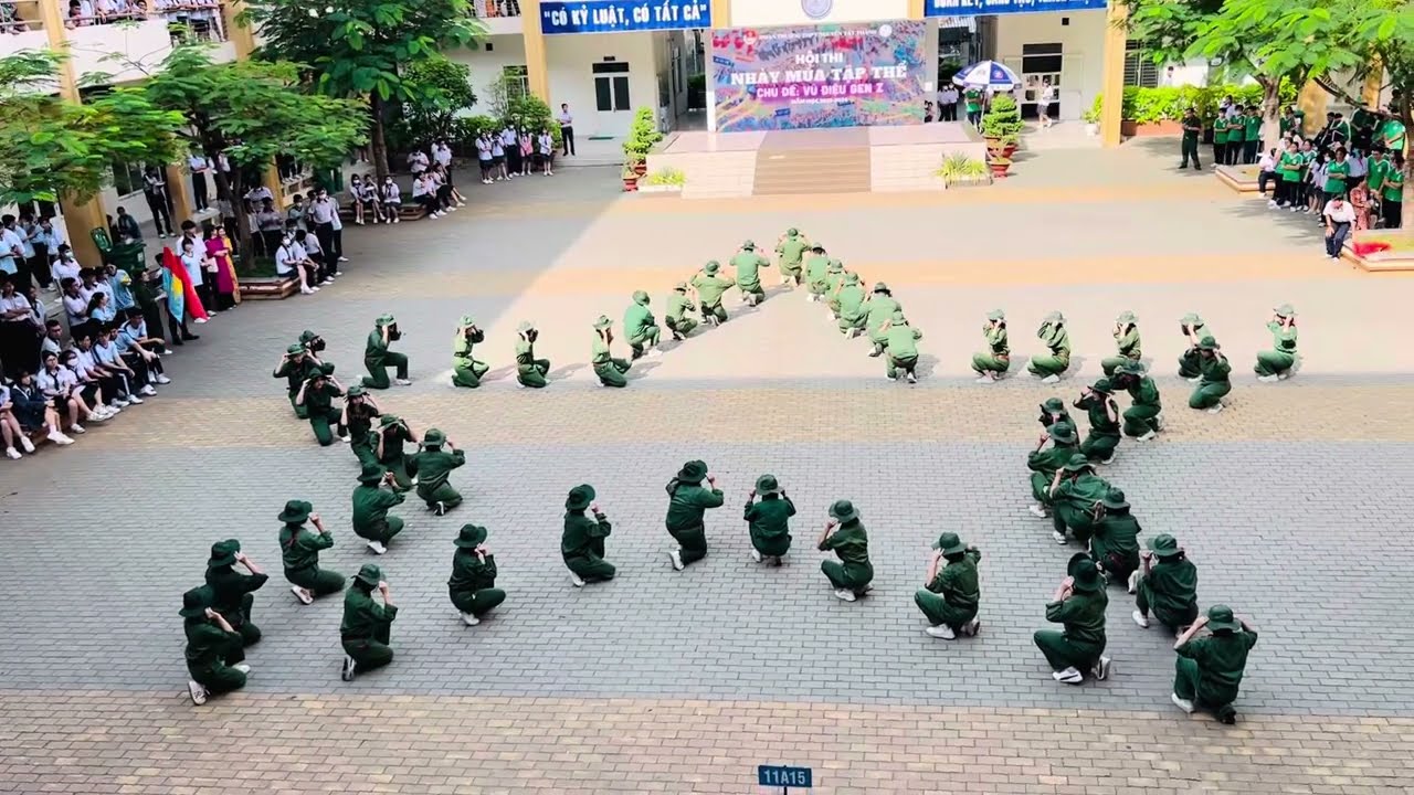 Lớp 11A15 || Flashmob 2023-2024 || THPT NTT