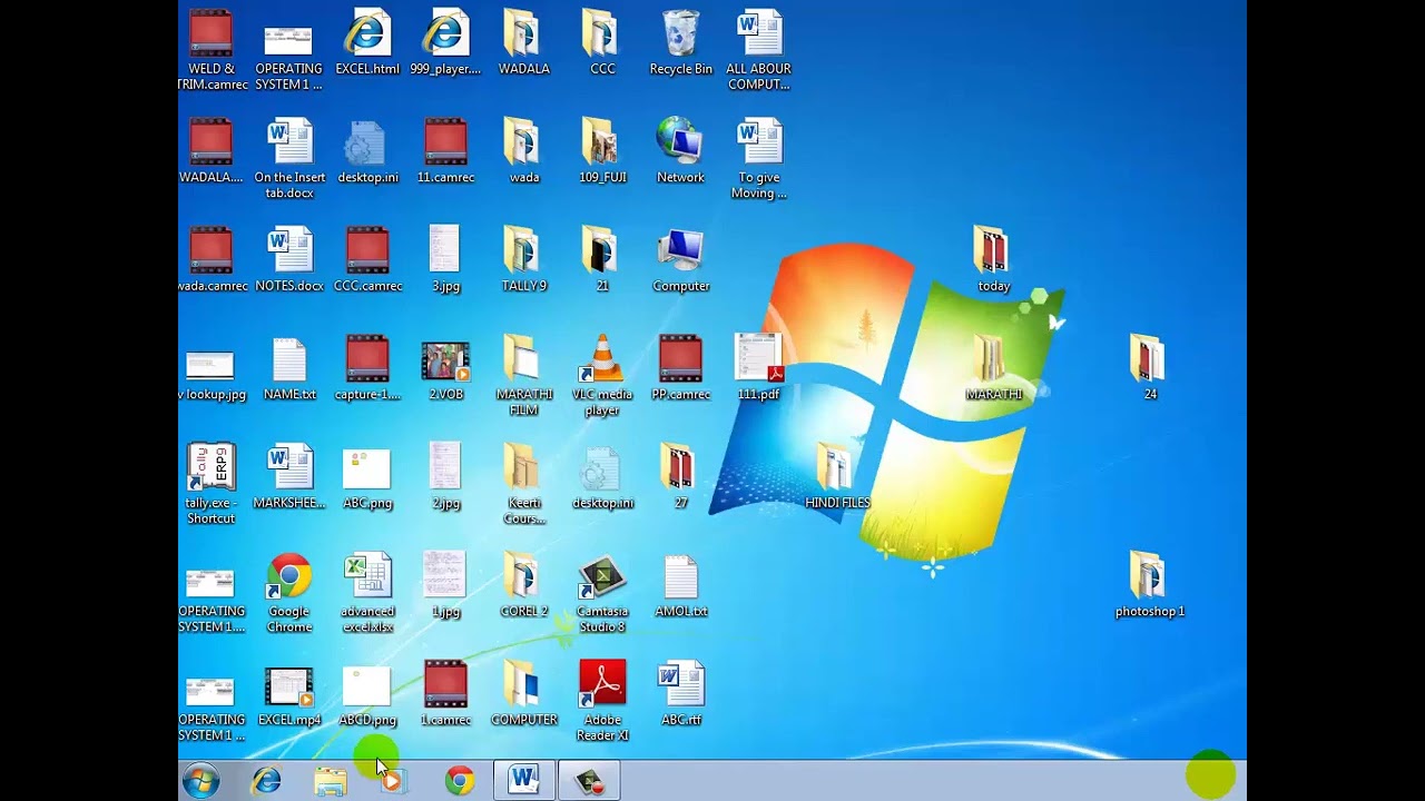 11  Basic computer course in marathi Lecture no 10 save the file