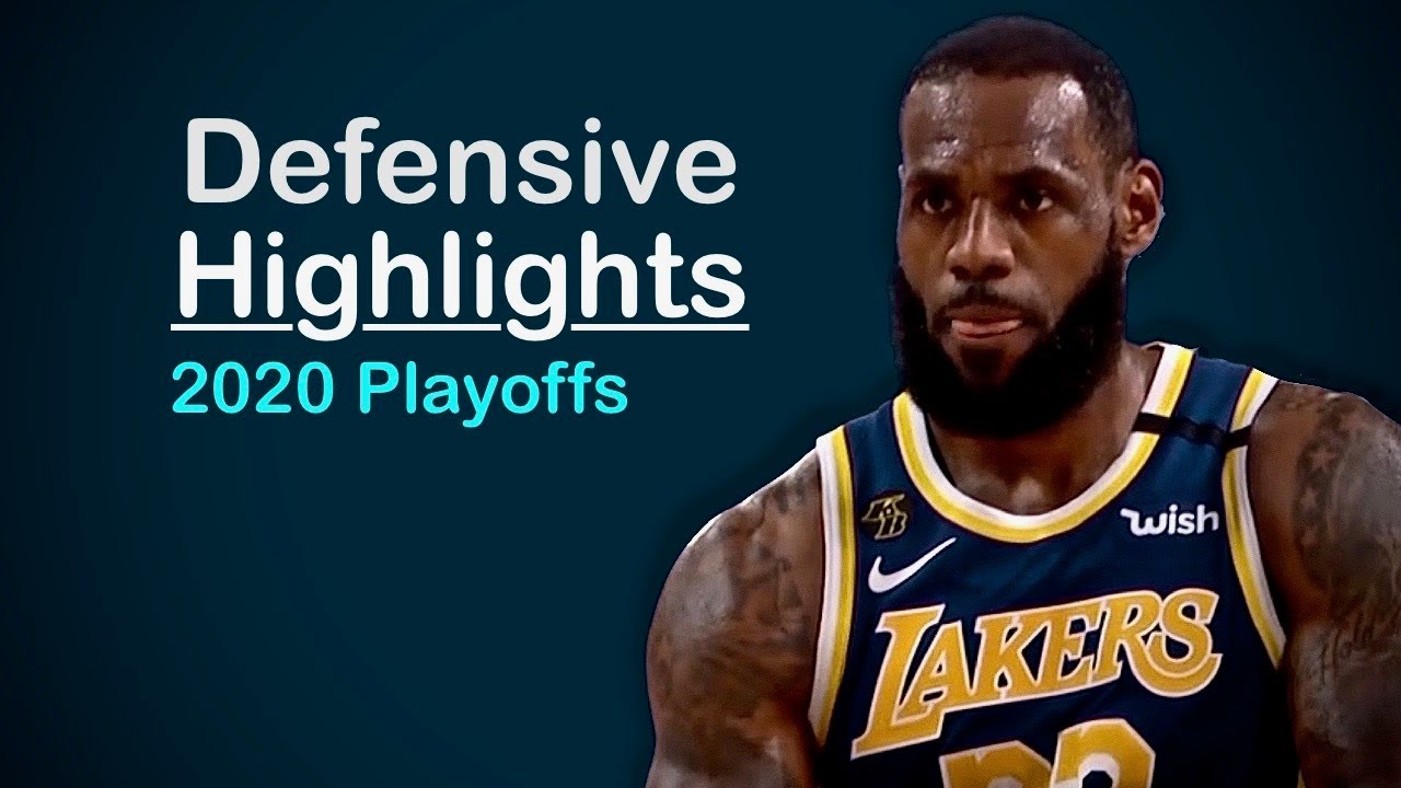LeBron James Defensive Highlights | 2020 Playoffs