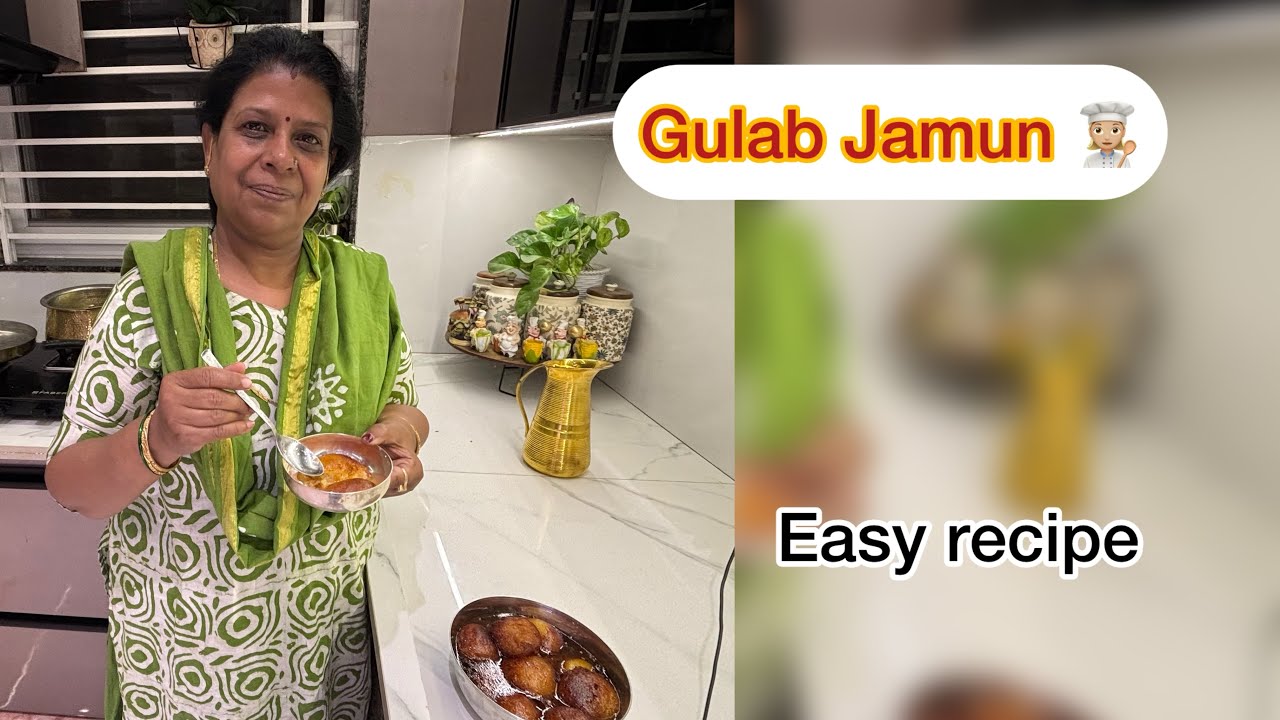 Quick & Easy - Gulab Jamun Recipe !!