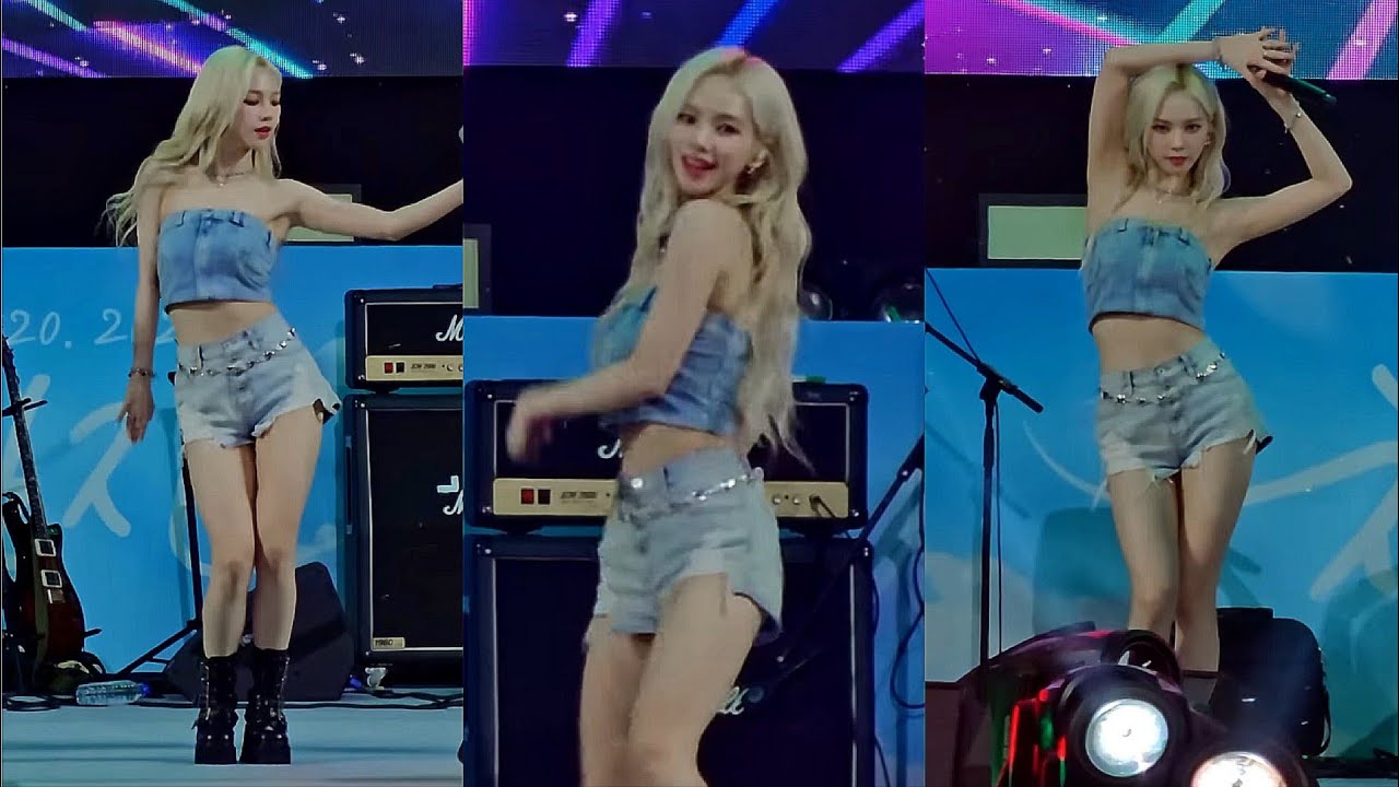 230520 AESPA KARINA 'SPICY' FanCam | Yonsei University Festival