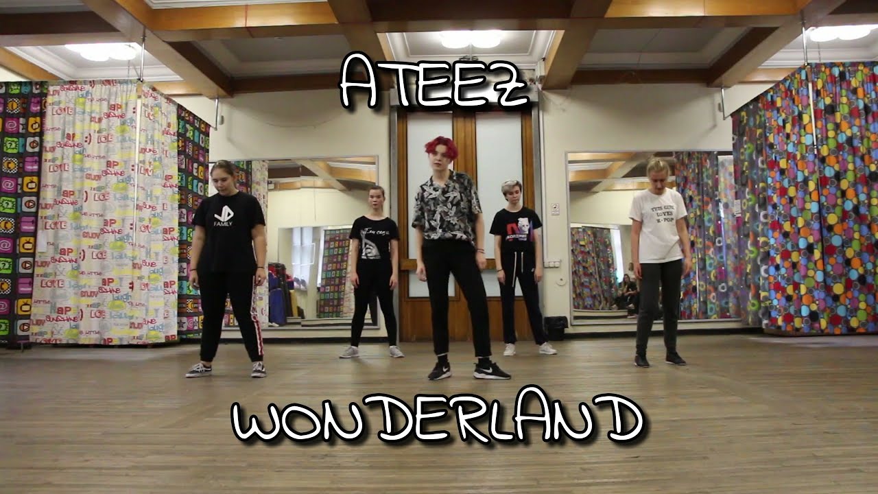 Ateez - Wonderland  Dance Tutorial Русский Туториал