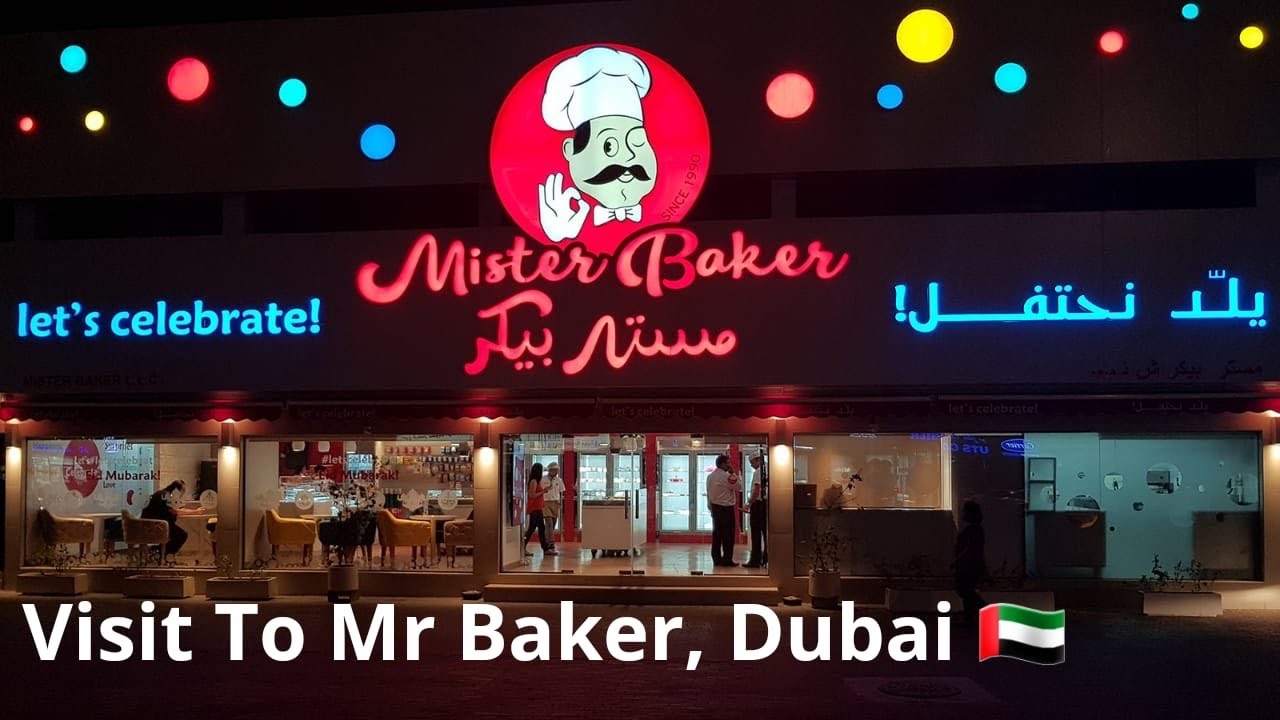 Visit To Mister Baker Dubai| Best Birthday Cakes| Dubai Is Love 🇦🇪❤️
