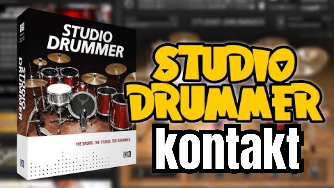 Bateria do Studio Drummer Kontakt