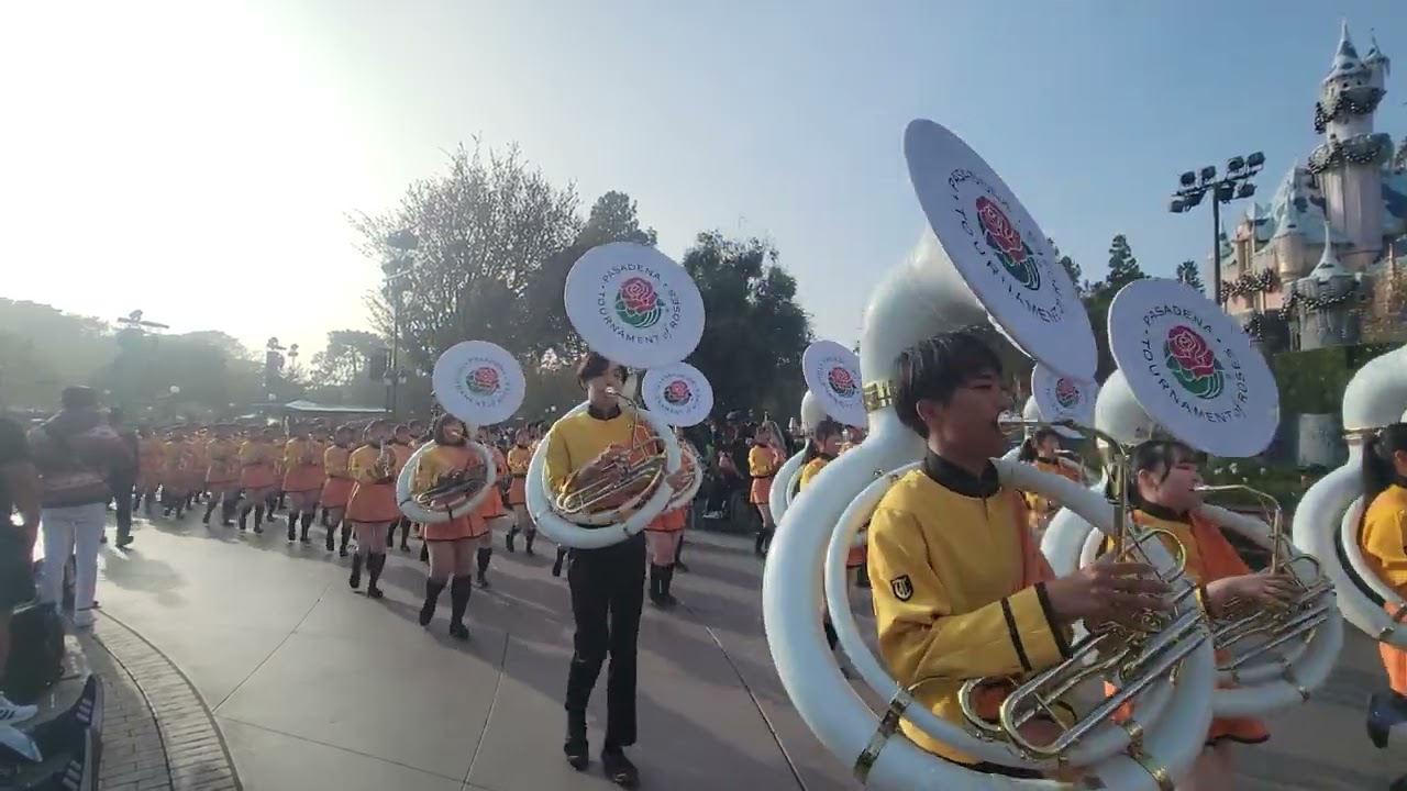 Kyoto Tachibana Senior High School Band Disney Parade 31.12.24