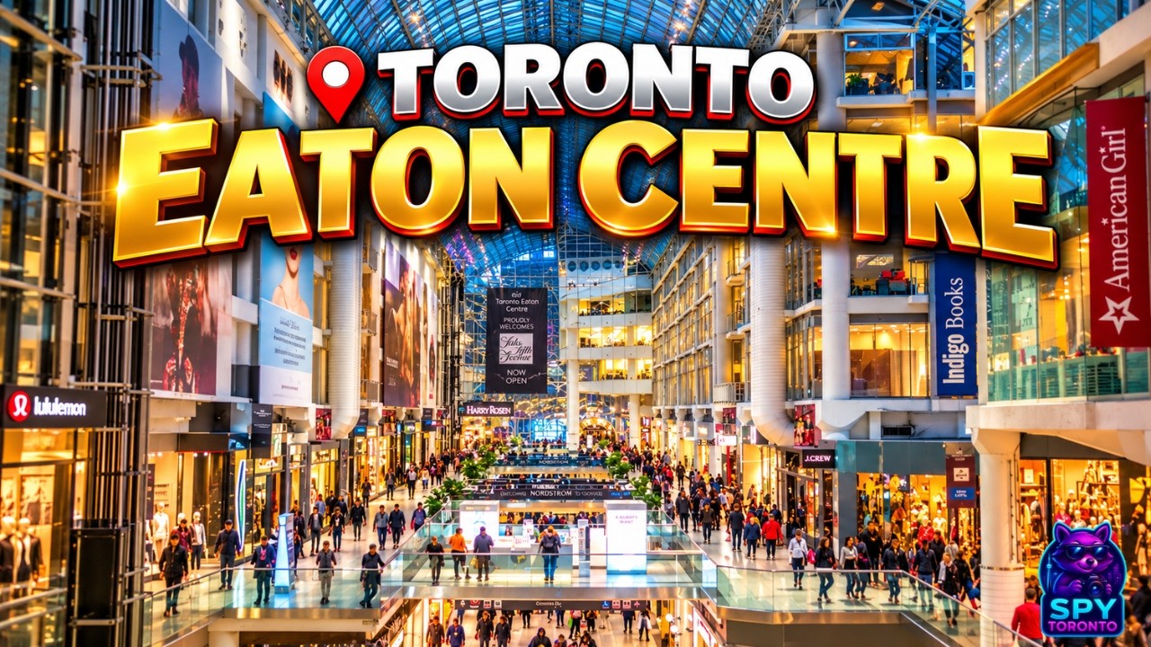 Toronto Eaton Centre Saturday Walking Tour 🛍️🇨🇦 | Downtown Toronto 4K