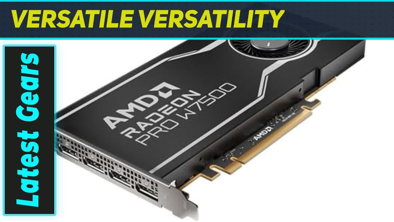 AMD Radeon Pro W7500: The Best Value Workstation GPU?
