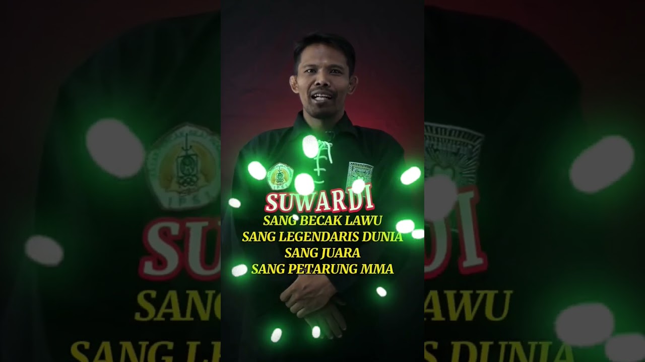 SUWARDI SANG BECAK LAWU, UCAPAN SELAMAT PSHT WARGA BARU 2023#pshtbukanpshtpm