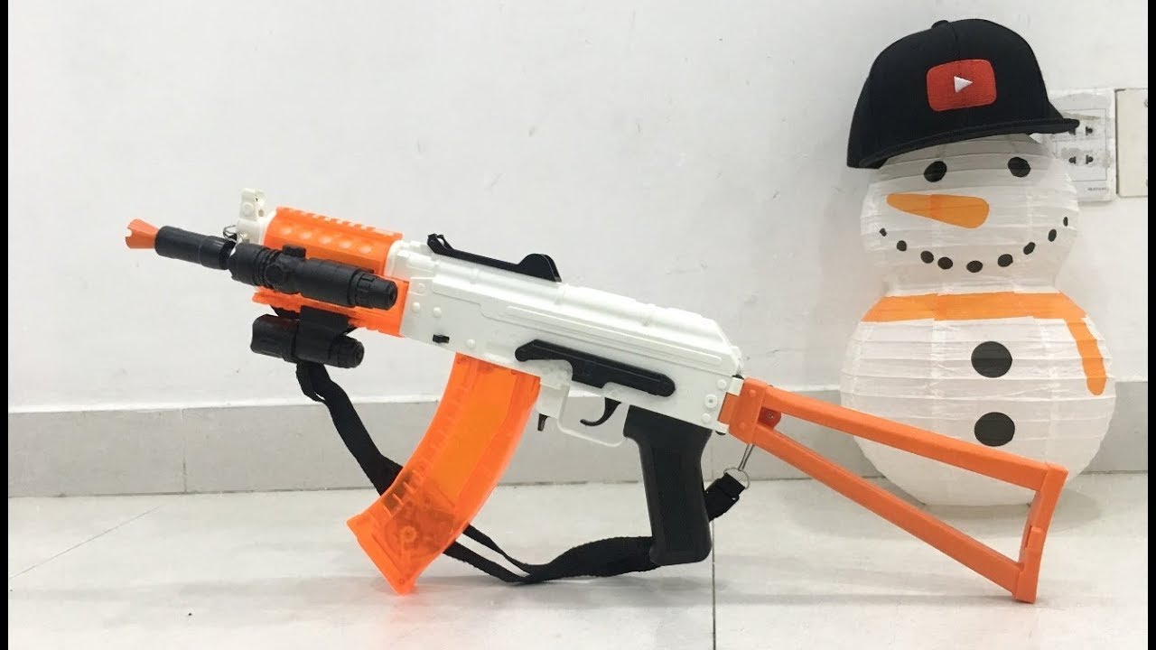 Quit Nerf gun and shift to these ozbeez toy guns? | AK 74U version