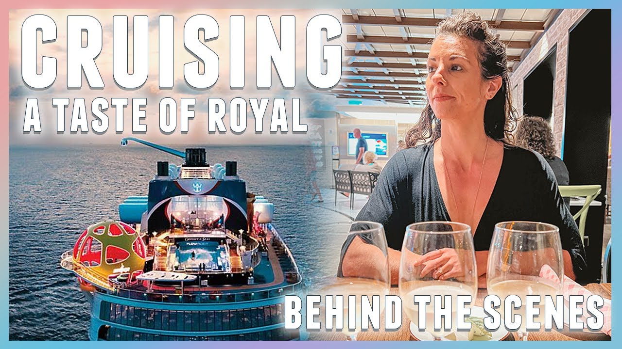 Cruise Behind the Scenes: Taste of Royal Lunch! Our Dining Experience on a Sea Day!