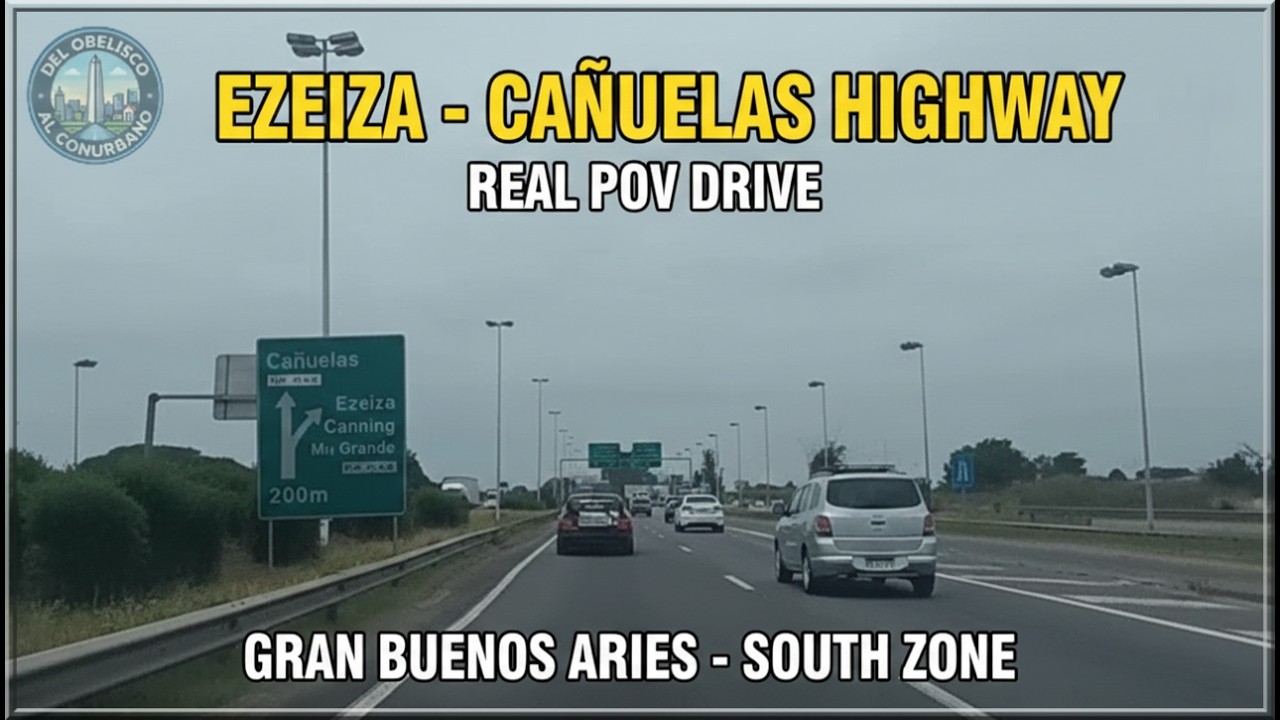 ¡VAMOS! 🇦🇷 Driving Argentina: Ricchieri Hwy to Route 16 "Las Latas" | Suburban Tour