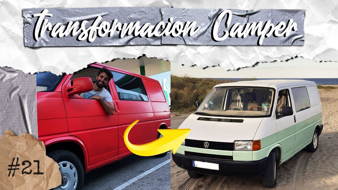 De chatarra a furgoneta camper ¡Transformación increíble! | PROYECTO CAMPER VW T4
