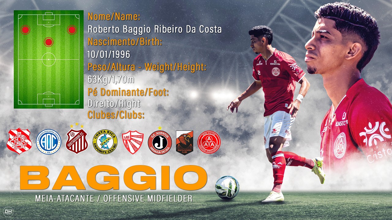Roberto Baggio - Meia-Atacante - DVD 2026