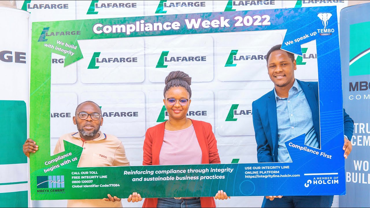 Lafarge - Mbeya Cement Compliance Week 2022
