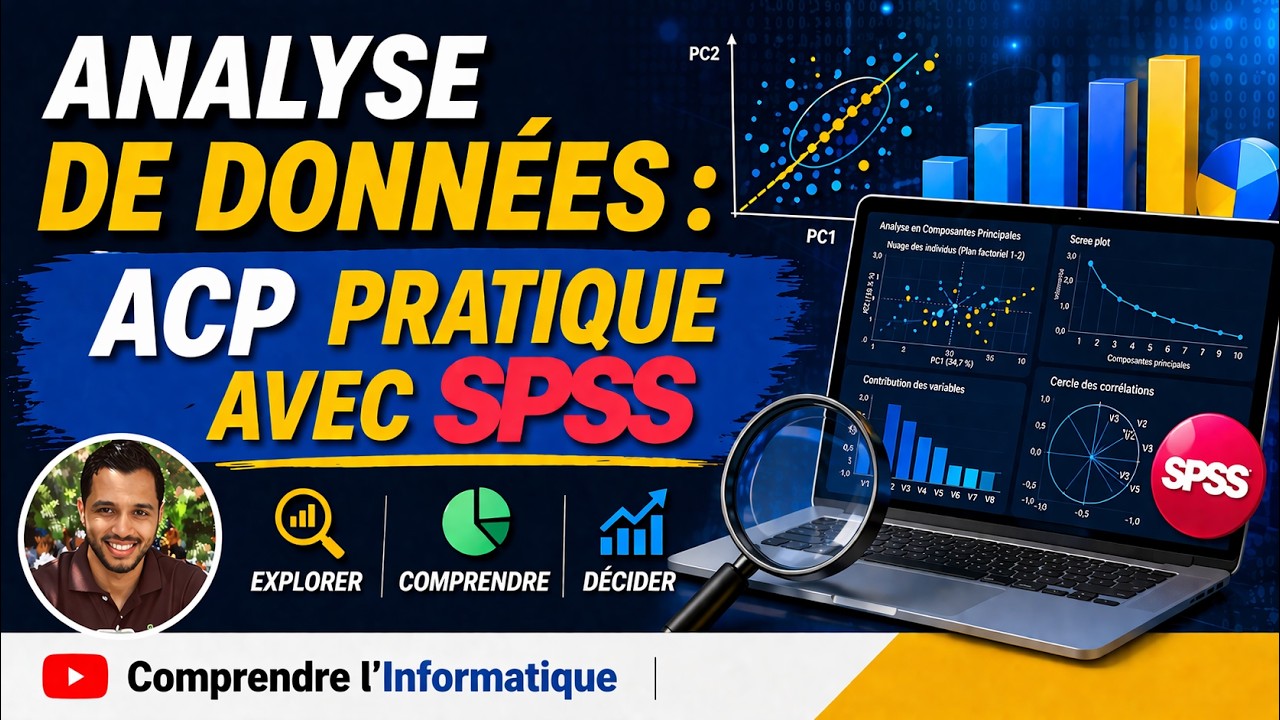 Analyse de données : ACP sous SPSS : Guide Complet