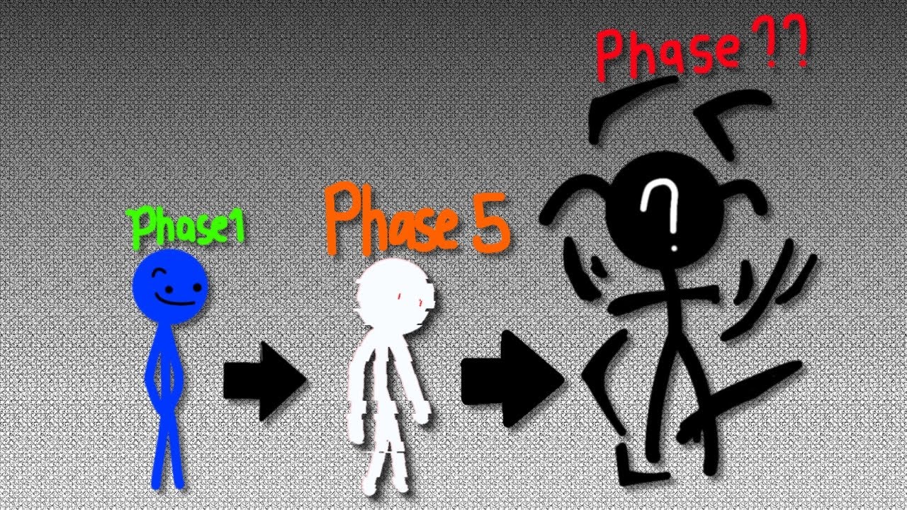 beating all blue master v2 fnf phases (epilepsy warning)