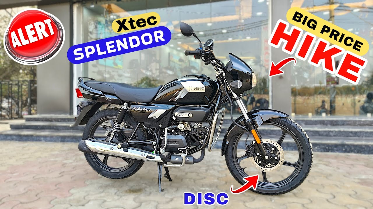 All New Hero Splendor Plus Xtec ABS With Disc 2026 Model Detail Review  | Splendor Xtec Price Hike