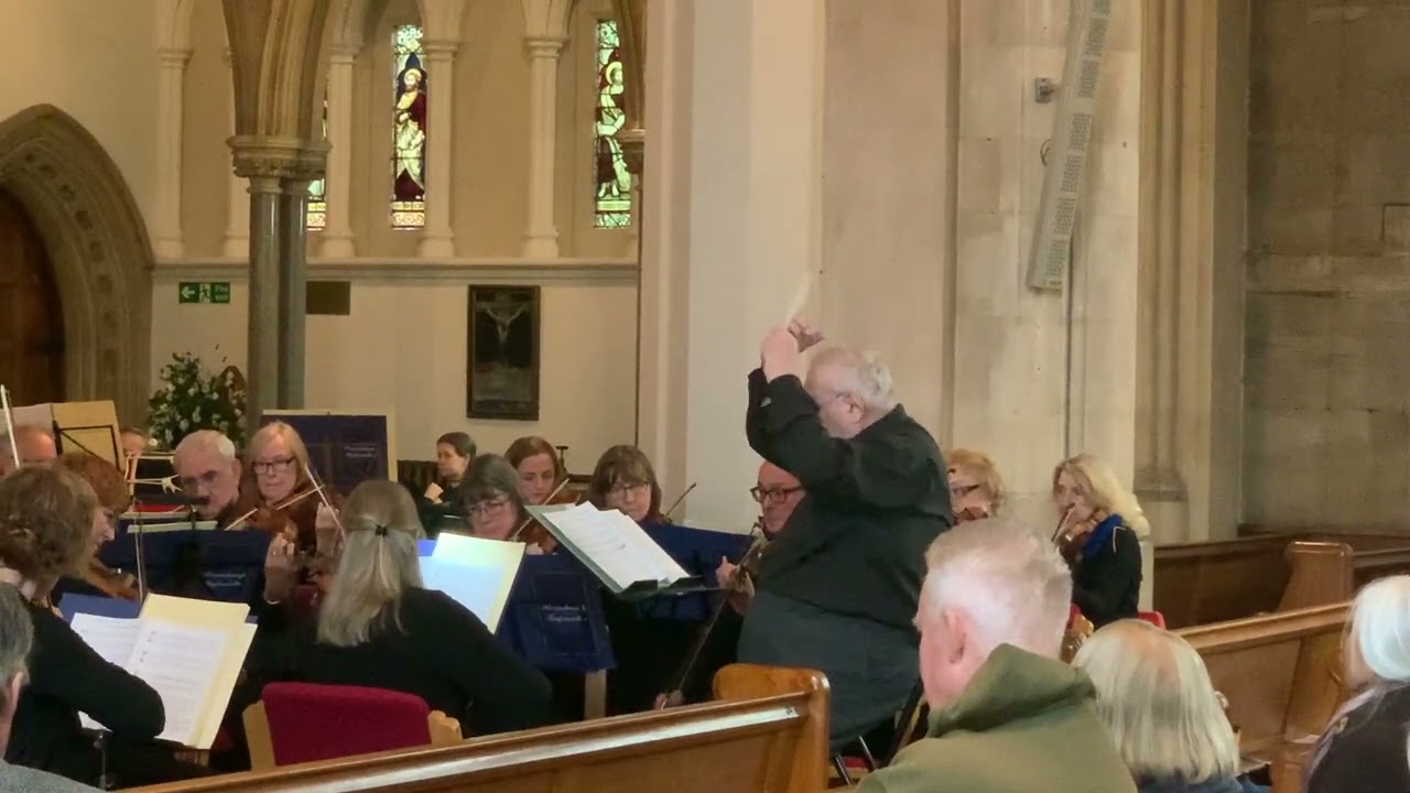 David Tall conducts Malcolm Williamson's Lento