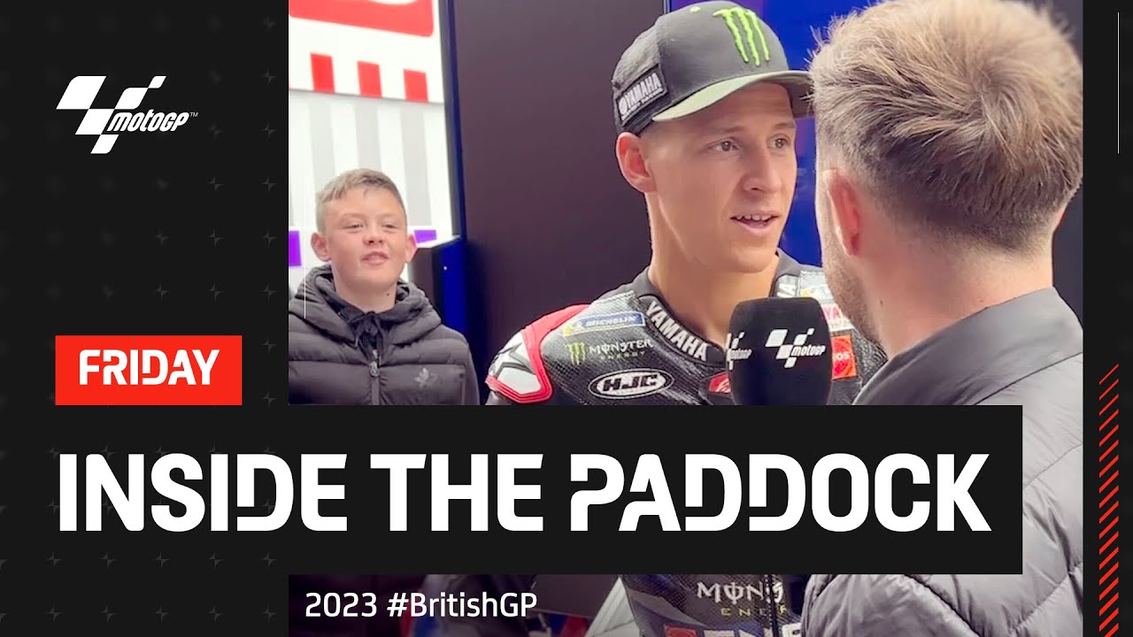 A disappointed Fabio, a ecstatic Pablo Nieto & a TT Legend 🎖️ | Inside The Paddock - 2023 #BritishGP