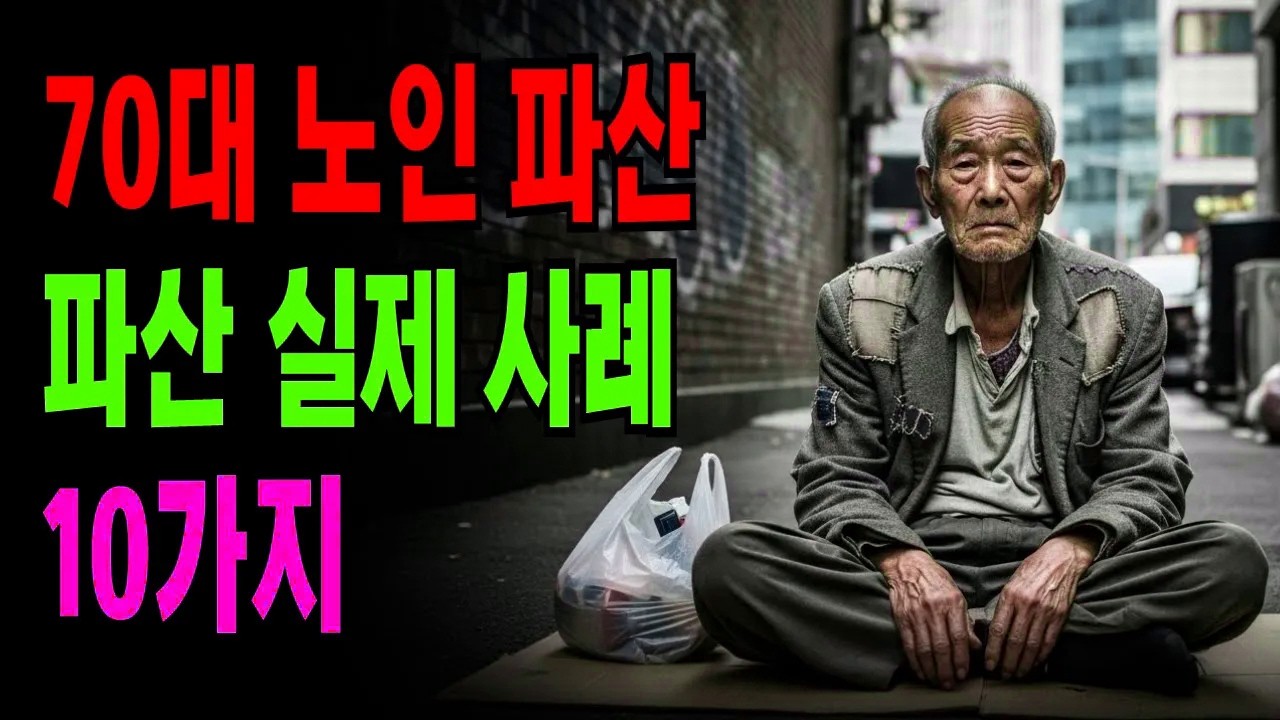나이 들어 파산한 실제 사례 10가지… 노후에 벌어진 충격적인 이야기
