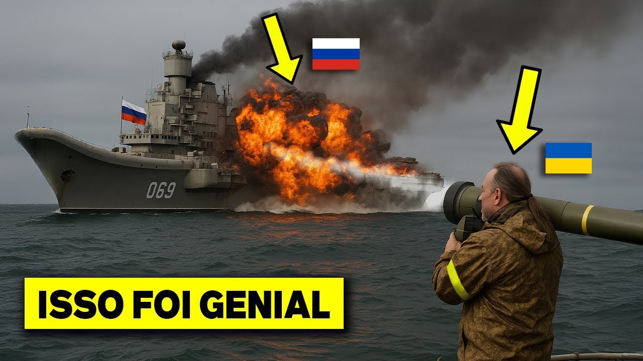 Como a Ucr&acirc;nia Est&aacute; Atraindo e Destruindo os Navios Russos
