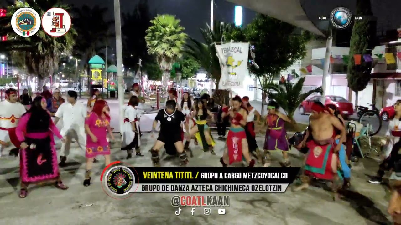 VEINTENA TITITL, TELPOCHCALLI ILHUICATOHTLI, GRUPO A CARGO METZCOYOACALCO