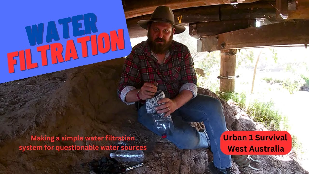 A quick DIY water filter for in the bush
