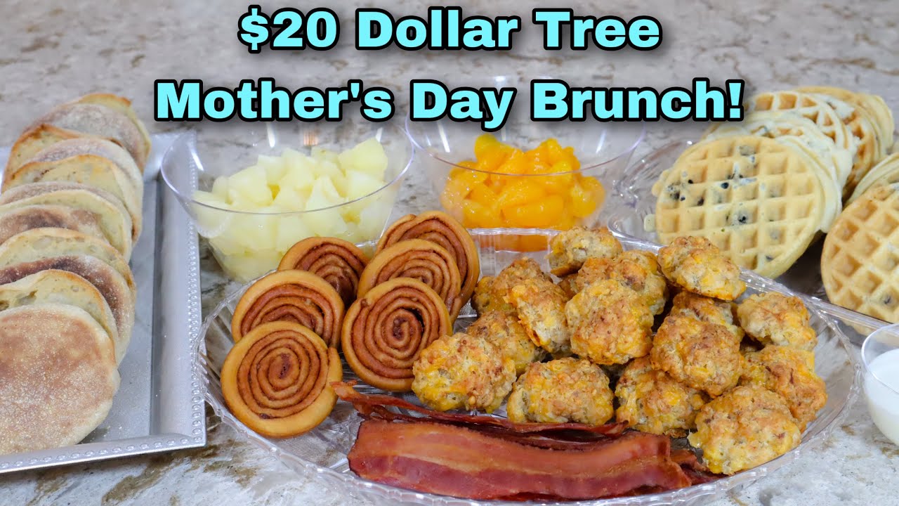 $20 Dollar Tree Mother’s Day Brunch!
