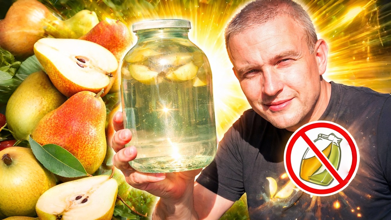 Самогон из груш (без сахара)