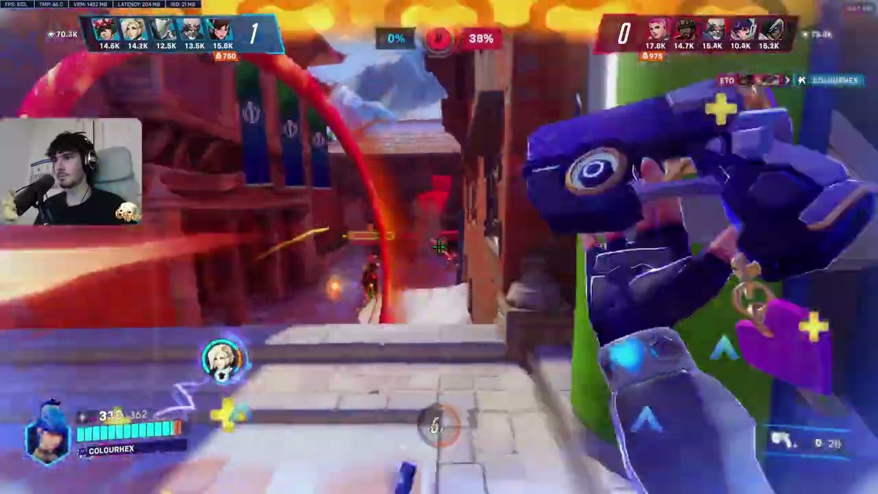 MVP STADIUM - COLOURHEX DVA GAMEPLAY - OVERWATCH 2 SEASON 16