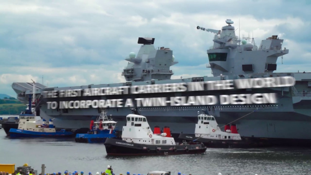 The Queen Elizabeth Class aircraft carriers - fact and figures