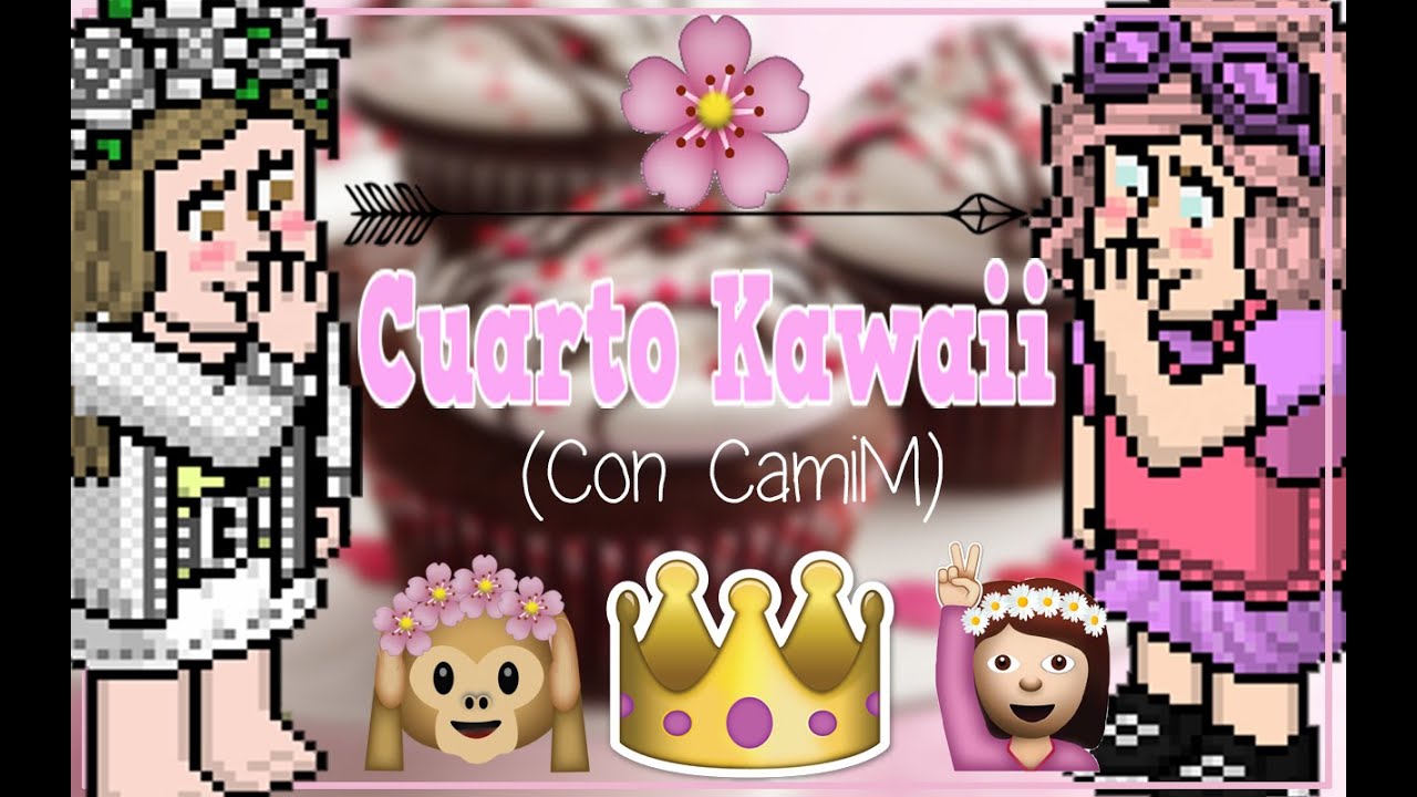 CONSTRUCCIÓN ♥Cuarto Kawaii Con Cami♥ -Quuen Habbo