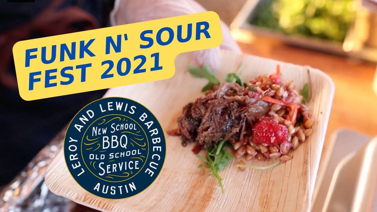 Funk 'n Sour Fest 2021 at Jester King Brewery with LeRoy and Lewis and Roughhouse Brewing