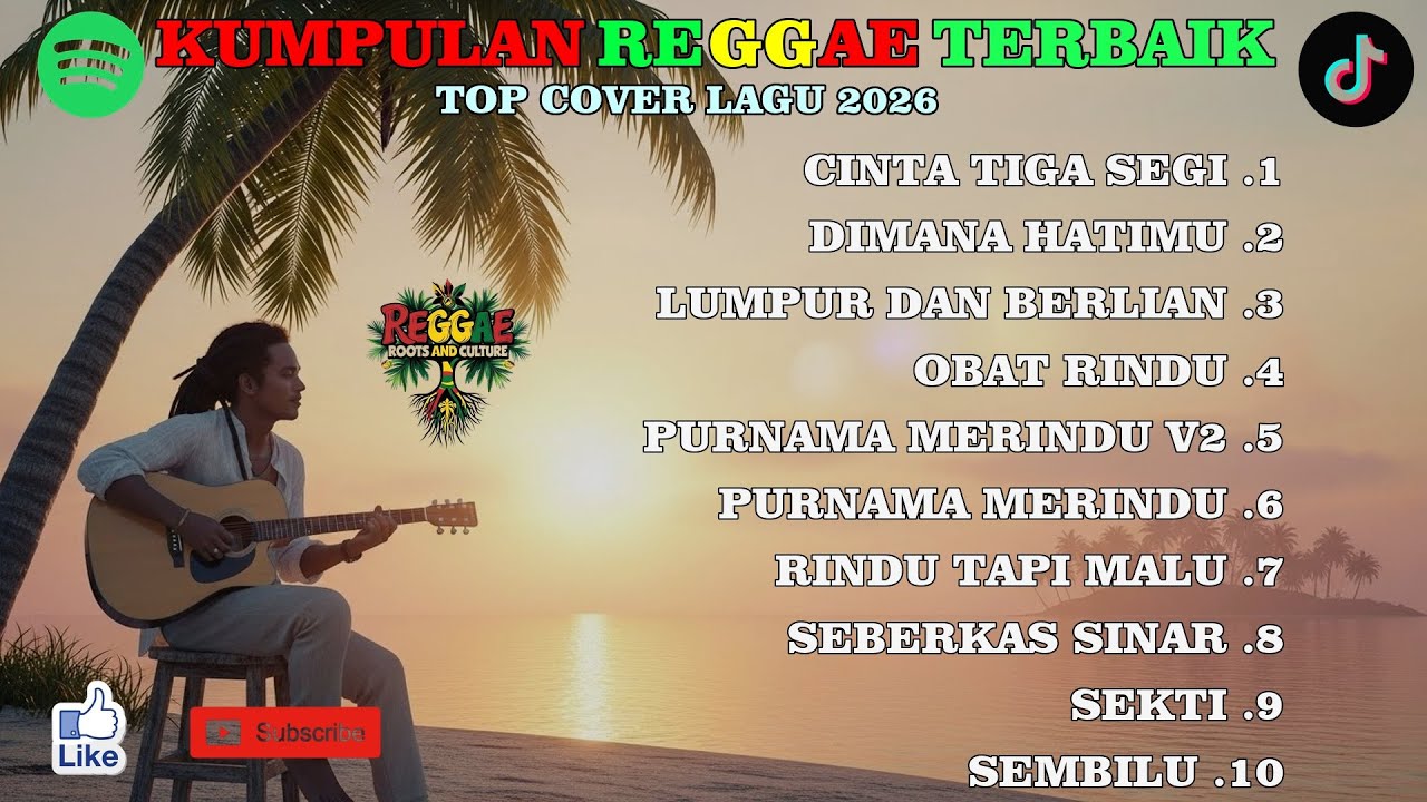 Kumpulan Lagu Reggae Terbaik 2026 – Irama Adem untuk Temani Aktivitas