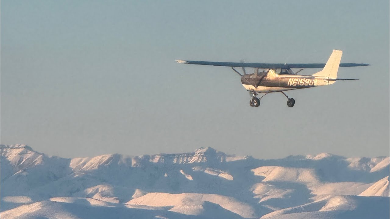 Can a Cessna 150 survive the cold flying cross-country in Alaska?
