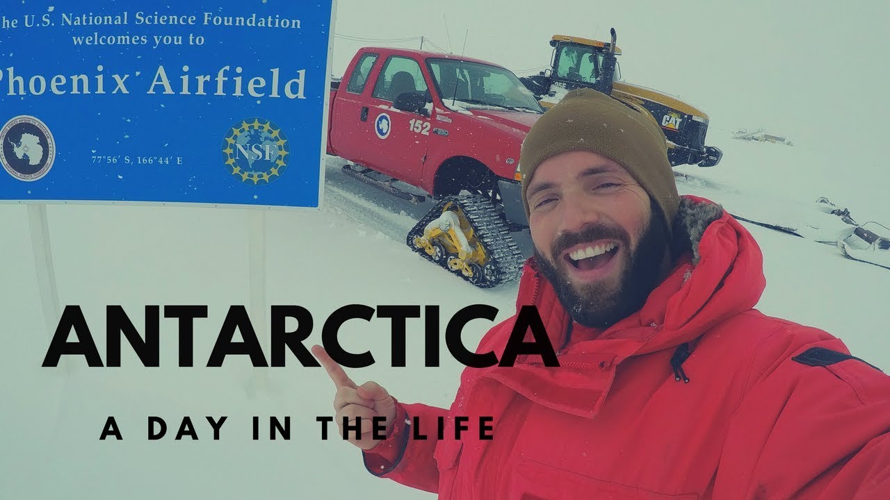 A Day In The Life - McMurdo Station, Antarctica (ATC TECH)