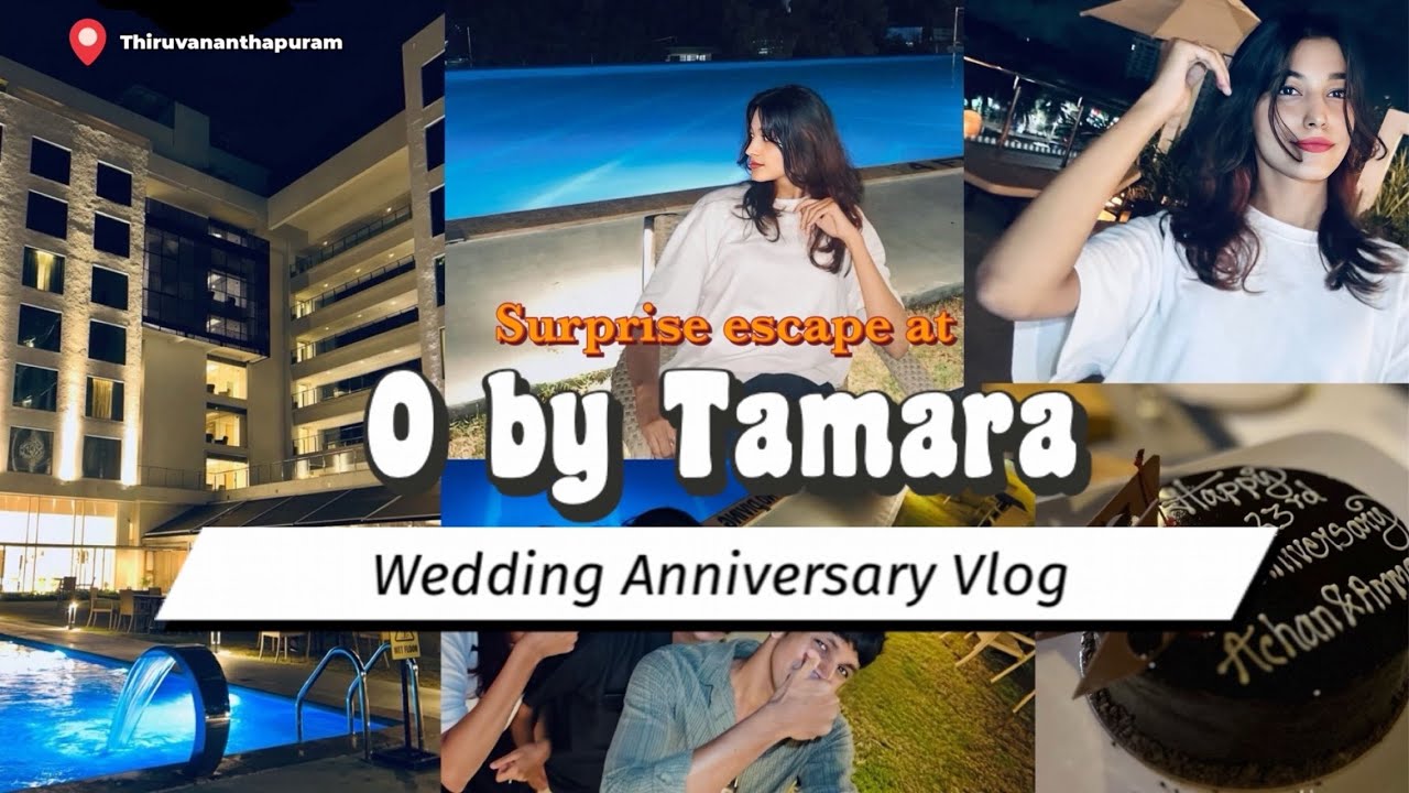 First time at O by Tamara🤍|Surprise Wedding Anniversary Vlog🎊