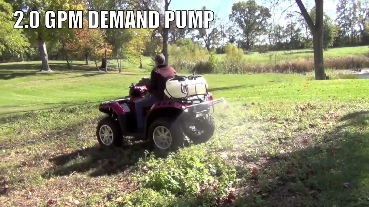 ATV Accessories: PSE WorkHorse ATV Boom Sprayer