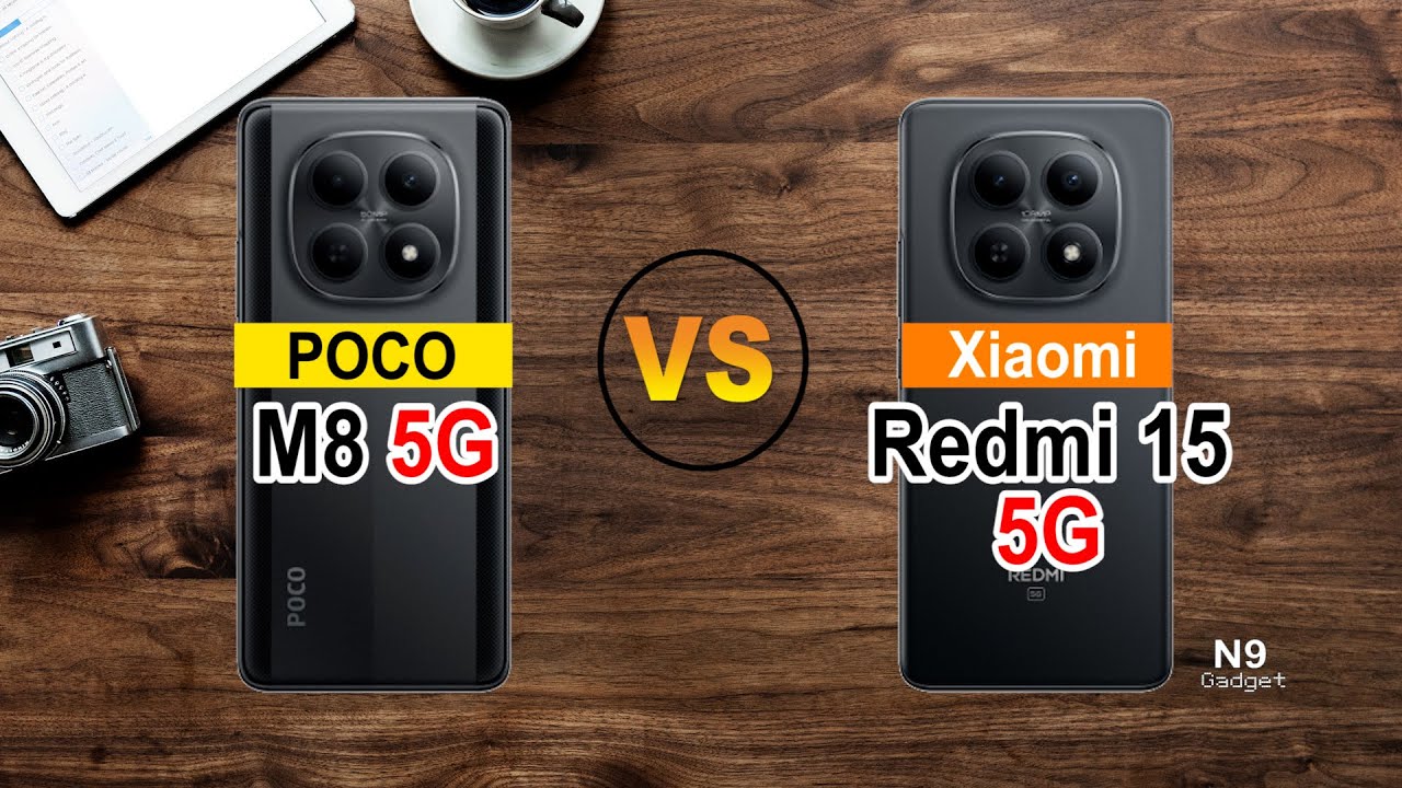 📱 Poco M8 5G VS Redmi Note 15 5G 🔥 Full Comparison ⚡ Which one?🔥