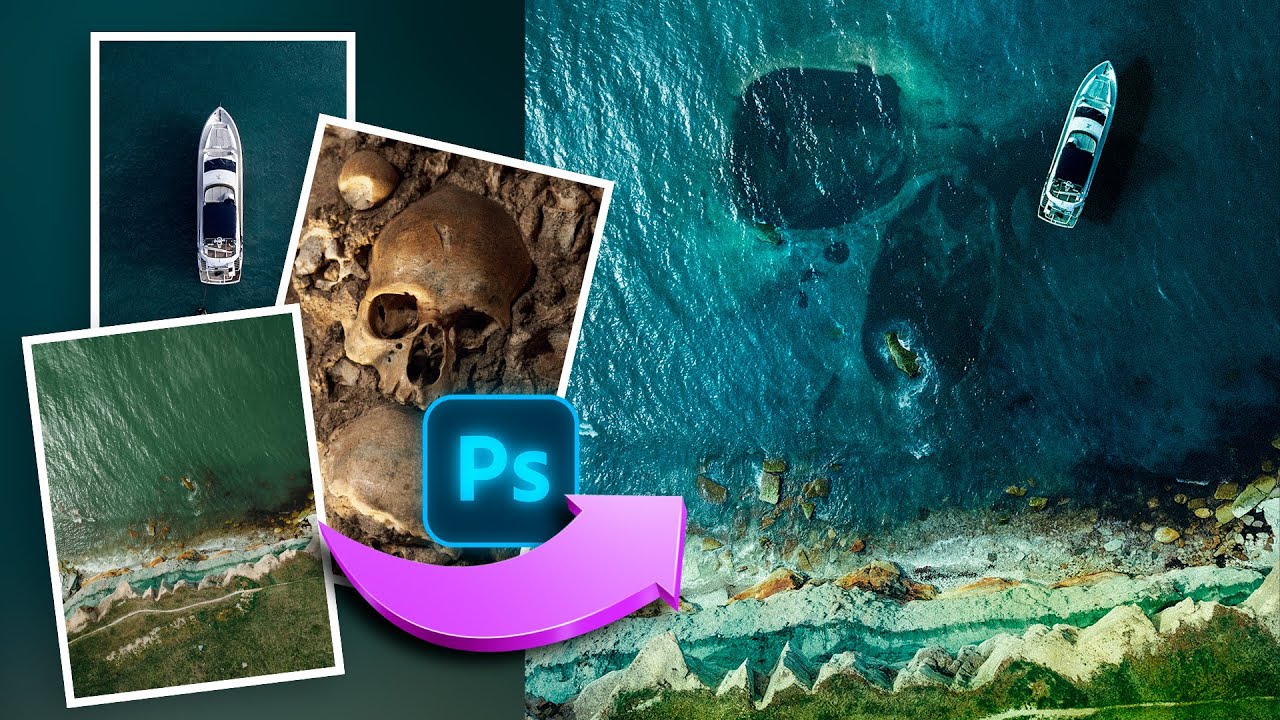 How to Use Blend If Creatively in Photoshop tutorial #Nucly