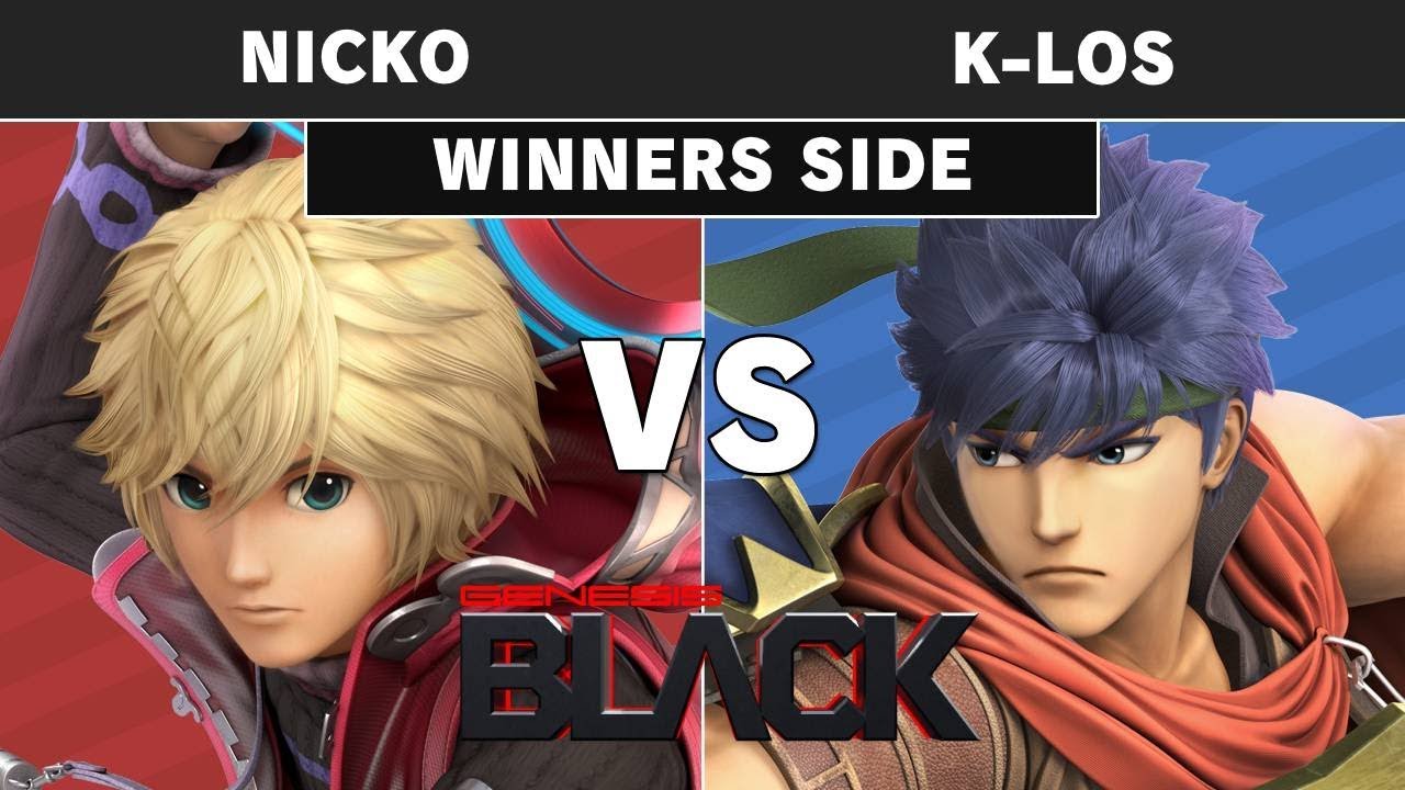 Genisis Black - Demise | Nicko (Shulk) Vs K-los (Ike) Winners Pools - Smash Ultimate