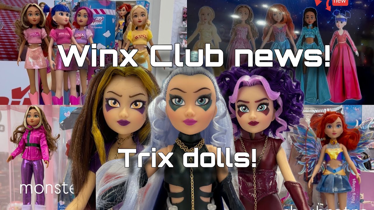 НОВОСТИ О КУКЛАХ! Эксклюзивные куклы Trix для европейского рынка от Winx Club Giochi, а также нов...
