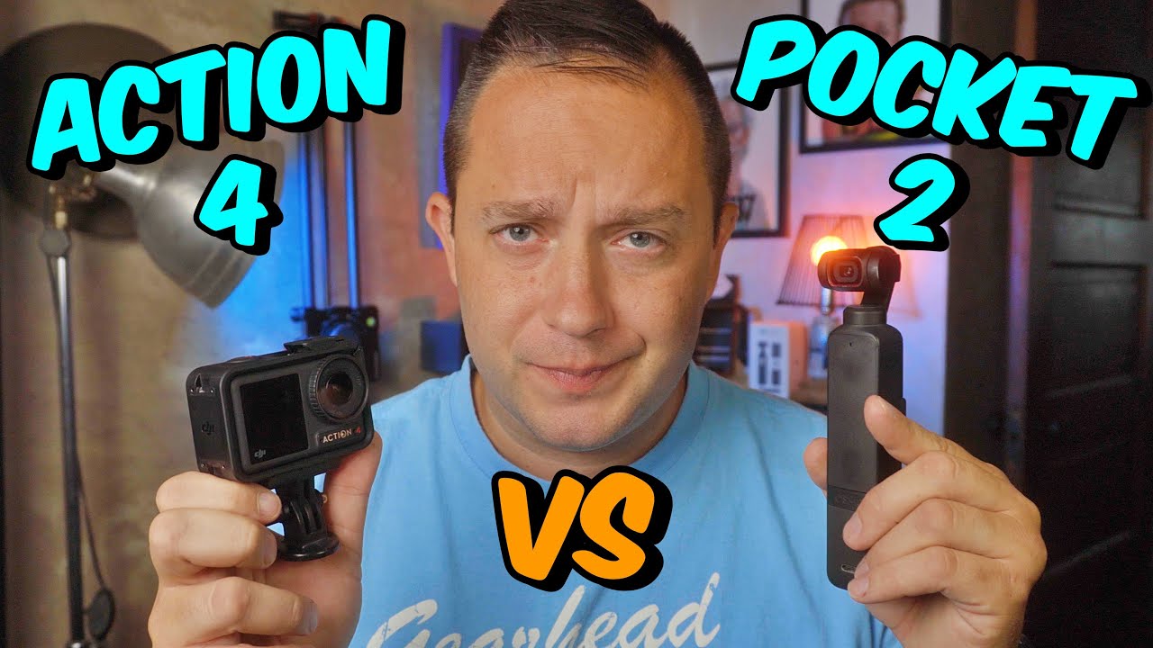 NEW DJI Osmo ACTION 4 VS 3year OLD POCKET 2?!?