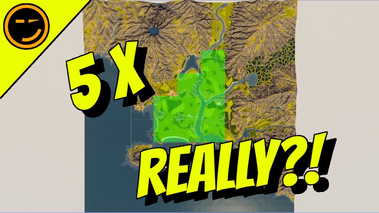 Насколько БОЛЬШИЕ карты в Cities Skylines II?