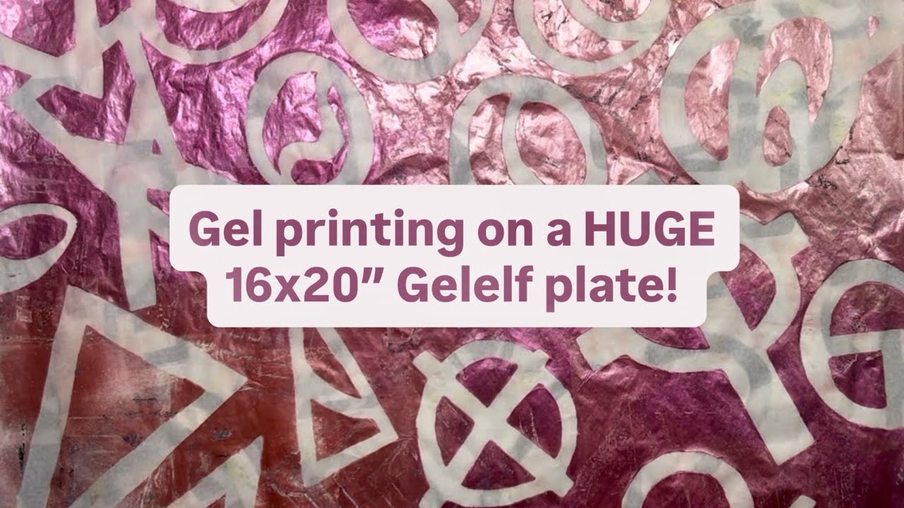HUGE 16x20” @Gelelf plate! 