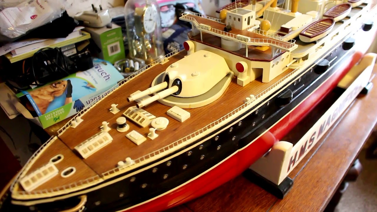 RC HMS Magnificent 1/96 scale - Scratch Built