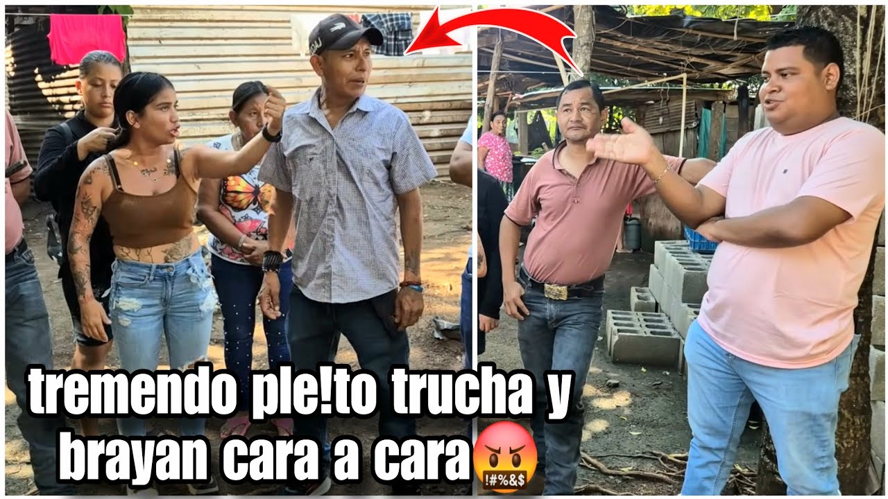 Vos hablas las m!3rdas y te hechas para atras le gritó, brayan le bajó los humos a trucha😡